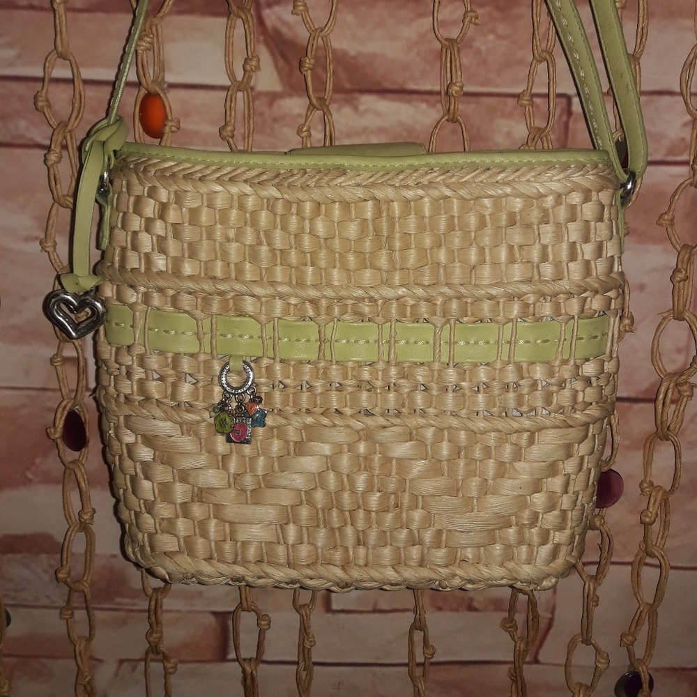 Brighton Straw Handbag Plus Bonus Tote - Picture 3 of 10